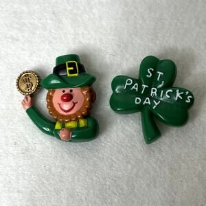 St. Patrick's Day Green Holiday Pins